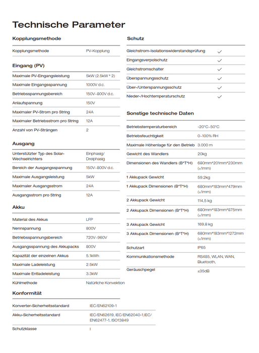 ECOFLOW PowerOcean DC Fit 5 kWh Energiespeicher Set